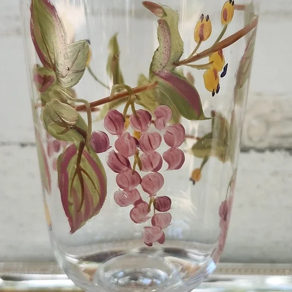 NWT BLOCK CRYSTAL NAPA VALLEY COLLECTION SET OF 4 DRINKWARE - Picture 7 of 9